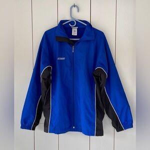 VTG Reebok Windbreaker Sz L Track-Style Sporty Jacket Bloke Core